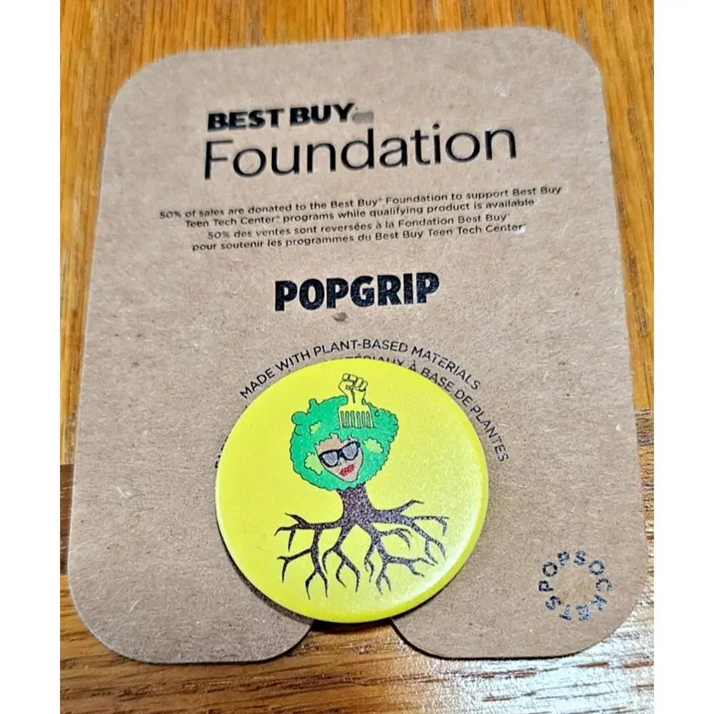 New Popsocket Plant Based Swappable Collapsible Grip & Stand - Phones & Tablet